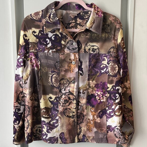 Gaultier-style chic boho button jacket (M) - Picture 1 of 3